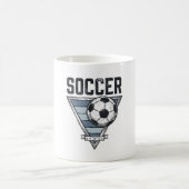 Mug Conception de chemise de badge de triangle de ball (Centre)