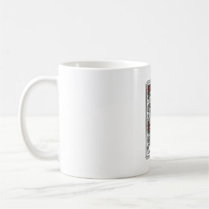 Mug Conception de chemise de carte de tarot d'infirmiè