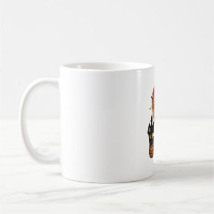 Mug Conception de chemise de citrouille de lune de lou