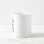 Mug Conception de chemise de fierté de baseball de cœu (Centre)