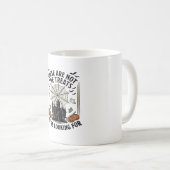 Mug Conception de chemise de friandises fantômes Hallo (Devant droit)