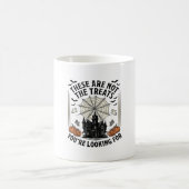 Mug Conception de chemise de friandises fantômes Hallo (Centre)