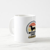 Mug Conception de chemise de grand-père de teckel de c (Devant gauche)