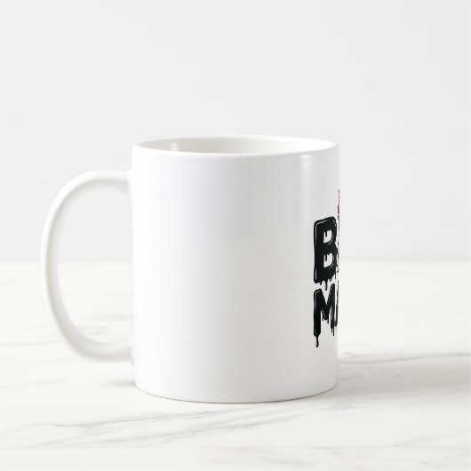 Mug Conception de chemise de maman fantôme Halloween c (Gauche)