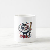 Mug Conception de chemise de mascotte de baseball patr (Centre)