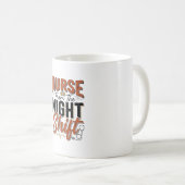 Mug Conception de chemise de nuit de garde d'infirmièr (Devant droit)