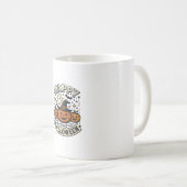 Mug Conception de chemise fantôme citrouille Halloween (Devant droit)