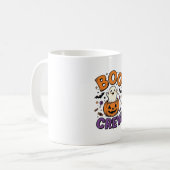 Mug Conception de chemise Halloween Citrouille Fantôme (Devant gauche)