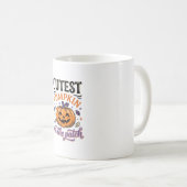 Mug Conception de chemise Halloween Citrouille la plus (Devant droit)