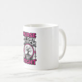 Mug Conception de chemise Halloween Sorcière de nuit I (Devant droit)