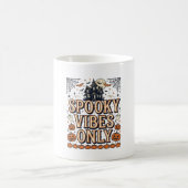 Mug Conception de chemise Halloween vintage Spooky Vib (Centre)
