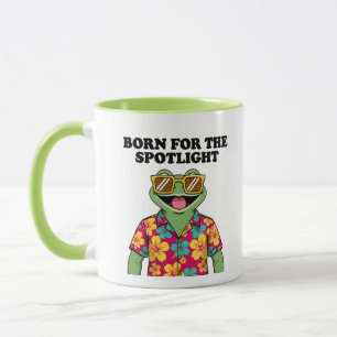 Mug Conception de chemise hawaïenne drôle de grenouill