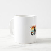 Mug Conception de chemise humoristique de chat dramati (Devant gauche)