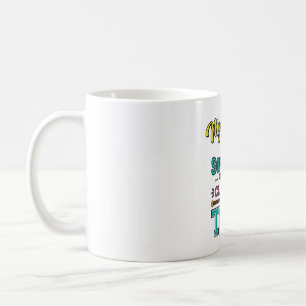Mug Conception de chemise Mon joueur de softball préfé