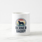 Mug Conception de chemise vectorielle Berner Daddy Vin (Centre)