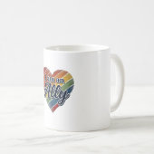 Mug Conception de chemise vectorielle cœur allié arc-e (Devant droit)