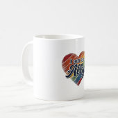 Mug Conception de chemise vectorielle cœur allié arc-e (Devant gauche)