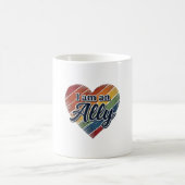 Mug Conception de chemise vectorielle cœur allié arc-e (Centre)
