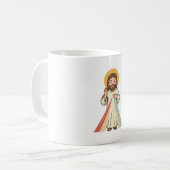 Mug Conception de chemise vectorielle de bénédiction r (Devant gauche)