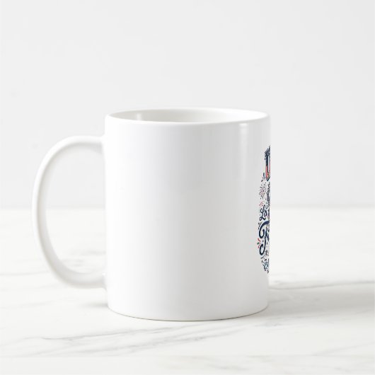 Mug Conception de chemise vectorielle de clés de liber (Gauche)
