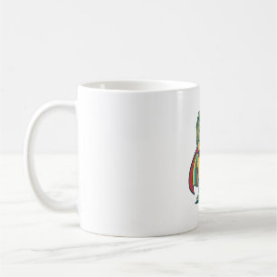 Mug Conception de chemise vectorielle de dinosaure de