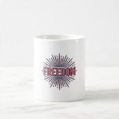 Mug Conception de chemise vectorielle de feu d'artific (Centre)