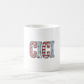 Mug Conception de chemise vectorielle de nom CICI patr (Centre)