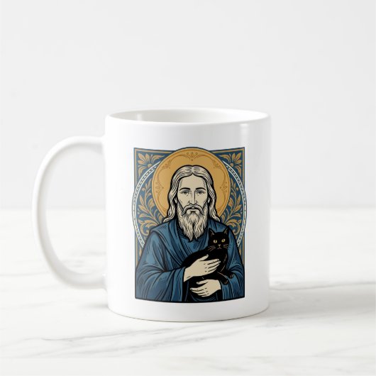 Mug Conception de chemise vectorielle de portrait de c (Gauche)