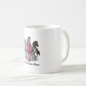 Mug Conception de chemise vectorielle de soutien contr (Devant droit)