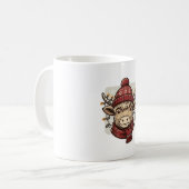 Mug Conception de chemise vectorielle de vache des Hig (Devant gauche)