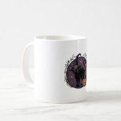 Mug Conception de chemise vectorielle Halloween Chat S (Devant gauche)