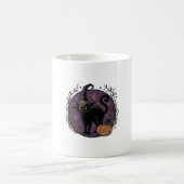 Mug Conception de chemise vectorielle Halloween Chat S (Centre)