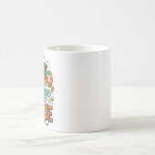 Mug Conception de chemise vectorielle Nacho Average Nu (Centre)