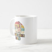 Mug Conception de chemise vectorielle pour papa Munchk (Devant gauche)