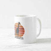 Mug Conception de chemise vectorielle Safari Coucher d (Devant droit)