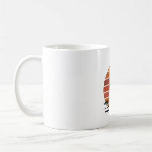 Mug Conception de chemise vectorielle Safari Coucher d