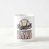 Mug Conception de chemise vectorielle Vintage Baseball (Centre)