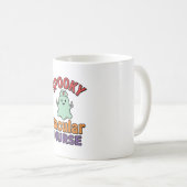 Mug Conception de chemise vectorielle vintage Hallowee (Devant droit)