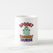 Mug Conception de chemise vectorielle vintage Hallowee (Centre)