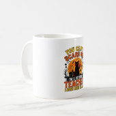 Mug Conception de chemise vintage pour chat Halloween (Devant gauche)