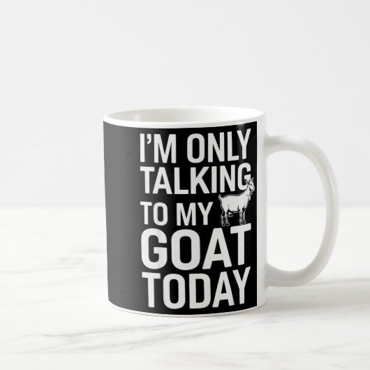 Mug Conception de chèvre drôle pour hommes femmes enfa (Droite)