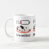 Mug Conception de chien endormi (Gauche)