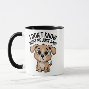 Mug Conception de chiot Golden Retriever mignon
