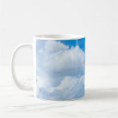 Mug Conception de ciel de cieux d'arrière - plan de (Gauche)