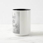 Mug Conception de cimetière brumeux où les esprits err (Centre)