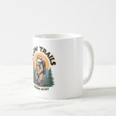 Mug Conception de citation d'aventure de randonnée de (Devant droit)