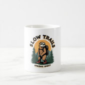 Mug Conception de citation d'aventure de randonnée de (Centre)