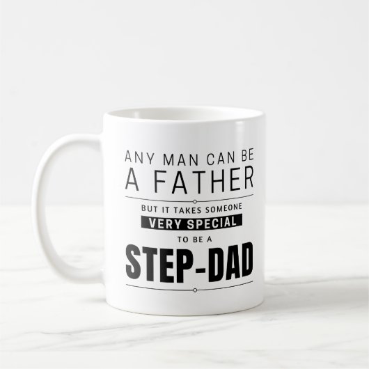 Mug Conception de citation de beau-père très spéciale (Gauche)