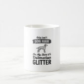 Mug Conception de citation de cheveux de chien drôle d (Centre)