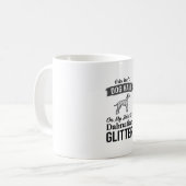 Mug Conception de citation de cheveux de chien drôle d (Devant gauche)